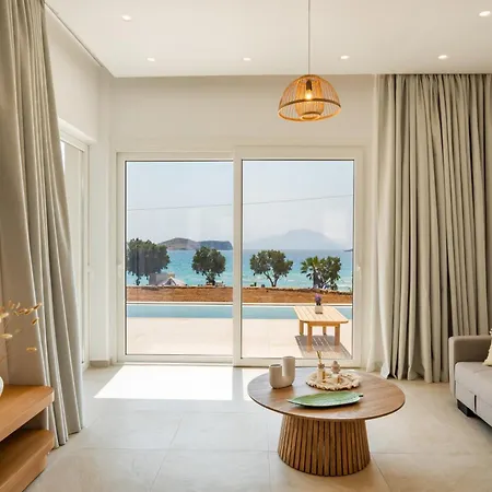 Anemone Beachfront Private Pool - Karpathos Villa Arkasa