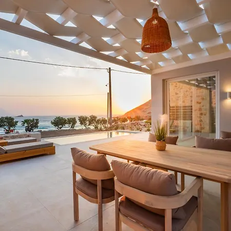Anemone Beachfront Private Pool - Karpathos Villa