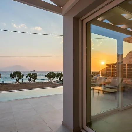 Anemone Beachfront Private Pool - Karpathos Villa Arkasa