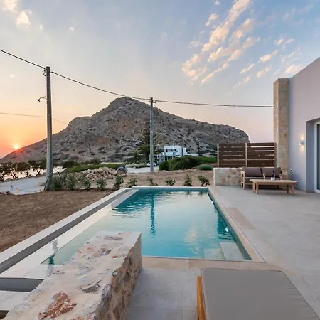 Anemone Beachfront Private Pool - Karpathos Villa Arkasa